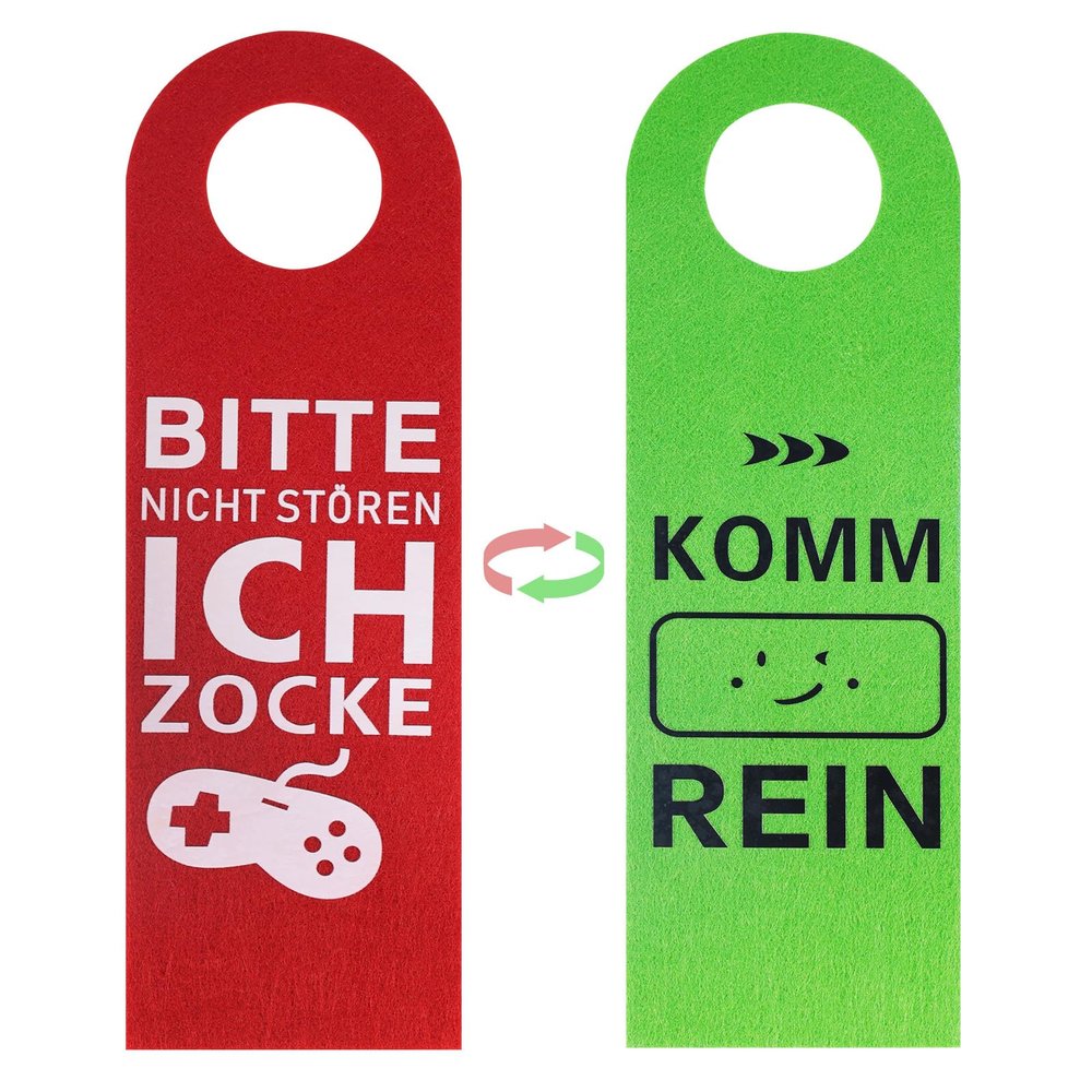 Do Not Disturb Sign 2-Pack - Gaming Room