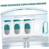 Anneome PP Plastic Beverage Can Organizer for Refrigerator, Space-Saving Storage Box for Beer and Soft Drink Cans view 4
