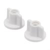 Replacement Rear Nuts for Toilet Lid, 2-Pack, for 6 mm Screws view 2