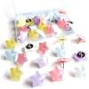 Xanthelle Push Pins, 25-Pack, Decorative Bright Star-Shaped Thumbtacks view 1