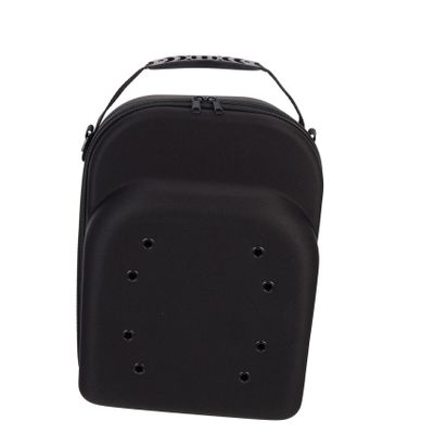 INOOMP EVA Baseball Cap Case for Travel and Storage with Handle, Black