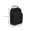 INOOMP EVA Baseball Cap Case for Travel and Storage with Handle, Black view 3