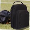 INOOMP EVA Baseball Cap Case for Travel and Storage with Handle, Black view 4