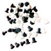 Solid Silicone Rubber T-Style Stoppers, 10-Pack, 2–14 mm Hole Sizes (7.5 mm) view 2
