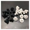 Solid Silicone Rubber T-Style Stoppers, 10-Pack, 2–14 mm Hole Sizes (7.5 mm) view 3