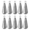 Alwonder 10-Pack 60 g Fishing Pear Sinkers with Iron Ring view 1