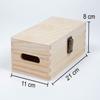Falkenheyn Wooden Box with Lid, Untreated Natural Wood, Various Sizes view 2