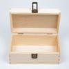 Falkenheyn Wooden Box with Lid, Untreated Natural Wood, Various Sizes view 3