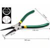 175 mm Straight Internal Circlip Pliers, Internal Spring, Rust-Resistant, 1.78 mm Tip Diameter view 2