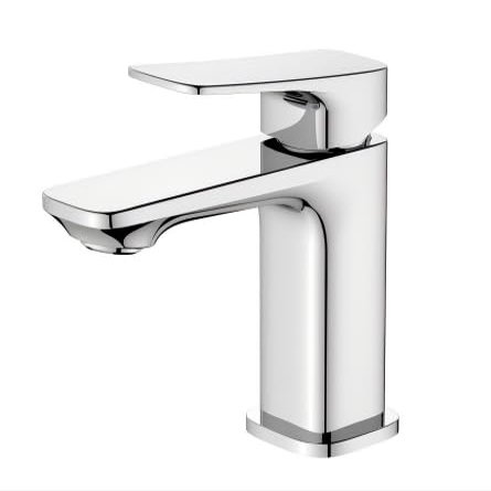 BELZ Bathroom Faucet, Single-Handle Basin Mixer, Chrome Brass, 133 cm x 130 cm