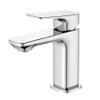 BELZ Bathroom Faucet, Single-Handle Basin Mixer, Chrome Brass, 133 cm x 130 cm view 1