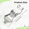 4-Pack Stainless Steel Beer Bottle Openers, Foldable view 2