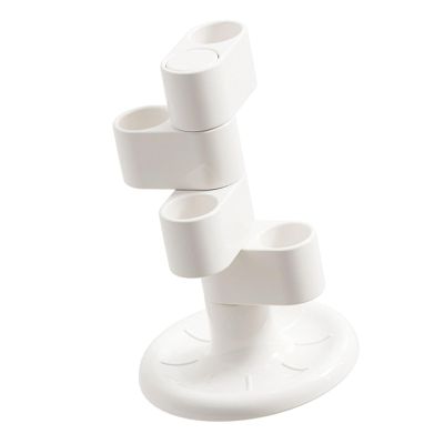 YUPEIUKLI 360° Rotating Desk Organizer with 4 Compartments