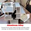 Universal Skylight for Sloped and Flat Roofs, Adjustable, Double-Layer Tempered Glass, 20 x 22 in (51 x 56 cm) view 4
