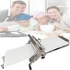 LQQYJSM Manual Dough Sheeter, Compact Stainless Steel Dough Rolling Machine, Adjustable Thickness 0.5–17.5 mm/0.5–27 mm RS201 view 1