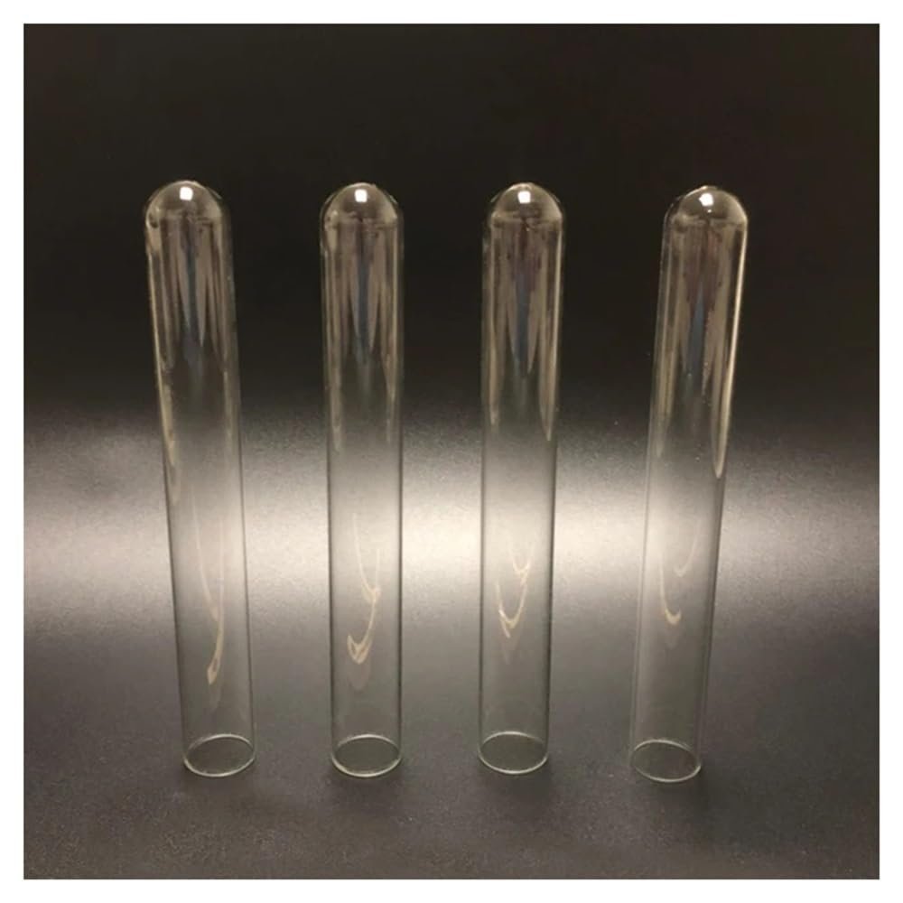 Laboratory Glassware and Equipment, 50 Pieces/Pack, 20 x 200 mm U-Shaped Glass Test Tubes