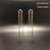 Laboratory Glassware and Equipment, 50 Pieces/Pack, 20 x 200 mm U-Shaped Glass Test Tubes view 2