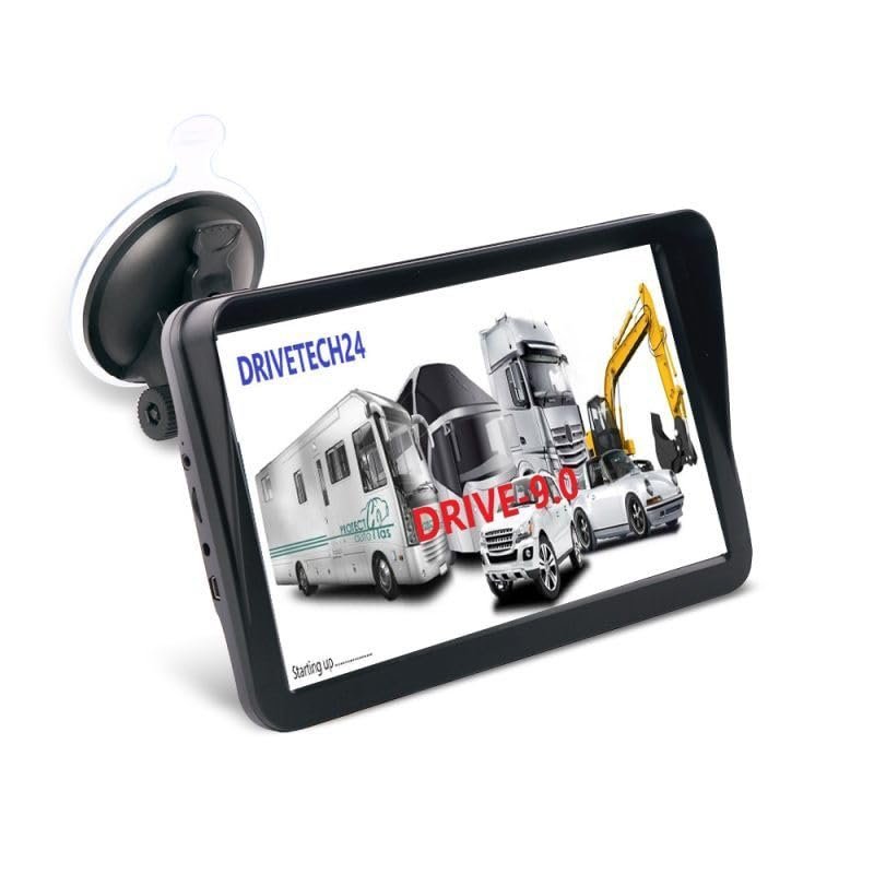 Drive-9.0 9-Inch GPS Navigation Device with Touchscreen for Cars and Trucks, Lifetime Map Updates