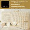 YUEZHONG Rabbit-Fur Headboard Cover, Queen/Cal King/Full Size, Soft Plush Headboard Slipcover, Thick Dustproof, Gray, 200 x 60 cm/79 x 24 in view 3