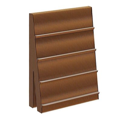 SAYEYBU Foldable Paper Shelf and Organizer, Brown