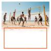 SUBLXPoten Beach Volleyball Court Boundary Line Set, Professional Volleyball Lines, Reusable Outdoor Game Accessory, Red view 3