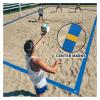 SUBLXPoten Beach Volleyball Court Boundary Line Set, Professional Volleyball Lines, Reusable Outdoor Game Accessory, Red view 4