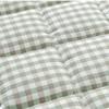 Mswborml Quilted Futon Topper with Elastic Straps, Soft Foldable Japanese Floor Mattress, 90 x 200 cm view 2