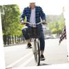 Gatuida Lightweight Bicycle Basket, Easy Handlebar Mount, Durable Plastic Basket for Mountain Bikes and Everyday Riding view 4