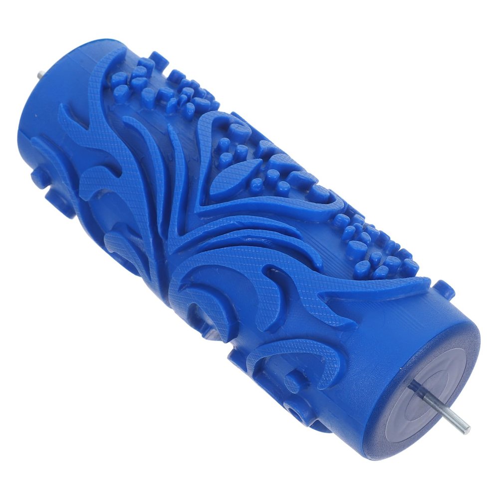 Veemoon Decorative Rubber Wall Paint Roller with Embossed Texture for DIY Home Decor