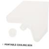 Abaodam Ice Packs for Lunch Boxes, Reusable Ice Blocks for Commercial Coolers, Versatile for Food Shipping and Air Coolers, Lightweight and Sustainable, White view 3