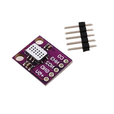 MICS-6814 VOC, NH3, and Nitrogen Oxide Air Detection System for Industrial and Plant Growth Applications