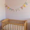 2.7-Meter Colorful Fabric Pennant Banner for Kids' Rooms view 2