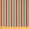 Homemissing Beige, Orange & Green Abstract Stripe Upholstery Fabric, 920 x 150 cm view 1