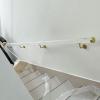 Transparent Acrylic Stair Handrail for Indoor and Outdoor Use view 1