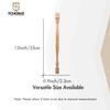 12-Pack 33 cm Unfinished Wooden Balusters, European Decorative Newel Posts for DIY, Stairs, Furniture, Woodworking, and Crafts view 2