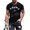 RUMAOZIA F-Caw-F Men's Black Bird T-Shirt view 1