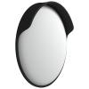 Homgoday 45 cm Outdoor Convex Traffic Mirror, Black, Polycarbonate, Model 153079 view 4