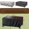 AJALGZ Waterproof Outdoor Furniture Cover, 145 x 80 x 70 cm, Black view 4