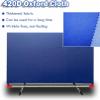 XDRGOOIUY Home/School/Gym Ping Pong Ball Barrier, Oxford Surround with 30 in. Stand, Removable Galvanized Tube Frame view 3