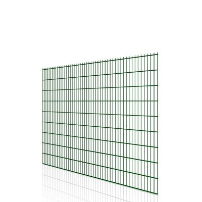 Double-Wire Fence Panel 8/6/8, 2.5 m Wide, Hot-Dip Galvanized & Powder-Coated, Various Heights, 50 x 200 mm Mesh, Anthracite/Moss Green (Moss Green RAL 6005, 1830 mm)