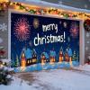 Christmas Garage Door Banner, Merry Christmas Winter Decoration view 2