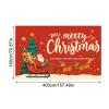 Christmas Garage Door Banner, Merry Christmas Winter Decoration view 4