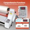 35 cm Laminator for Brochure Presentations, Hot and Cold Laminating view 2