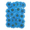 24 Pcs Natural Dried Flowers, Pressed Daisies, Dark Blue, 25–30 mm view 1