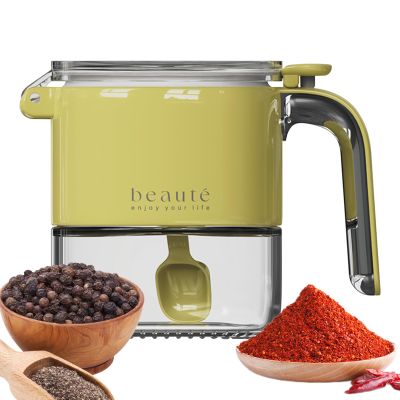 Airtight Sugar Container for Salt, Pepper, and Powders