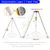 Aluminum Tripod Fall Protection and Rescue System for Confined Spaces view 4