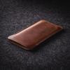 Crazy Horse Craft Leather Sleeve for iPhone Air view 3