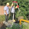 Heavy-Duty Aluminum Tripod Fall Protection Rescue Set view 1