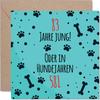 Stuff4 Funny 83rd Birthday Card – Dog Years Joke in German view 1