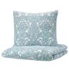 JTTEVALLMO Blue Bedding Set 140 x 200 cm, Pillowcase 80 x 80 cm view 1